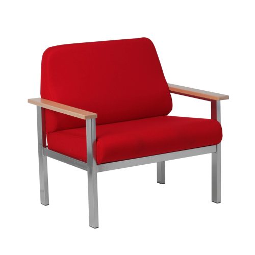 Red bariatric chair