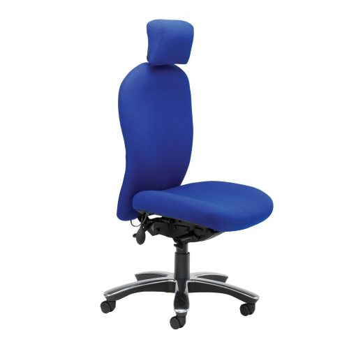 Blue Posturemax 200 with headrest